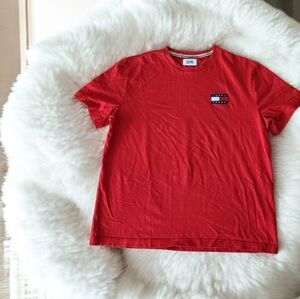 Tommy Hilfiger Vibrant Red Short Sleeve Tee
